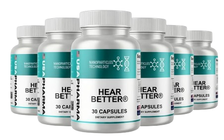 Hearbetter six bottle hearing support discount package